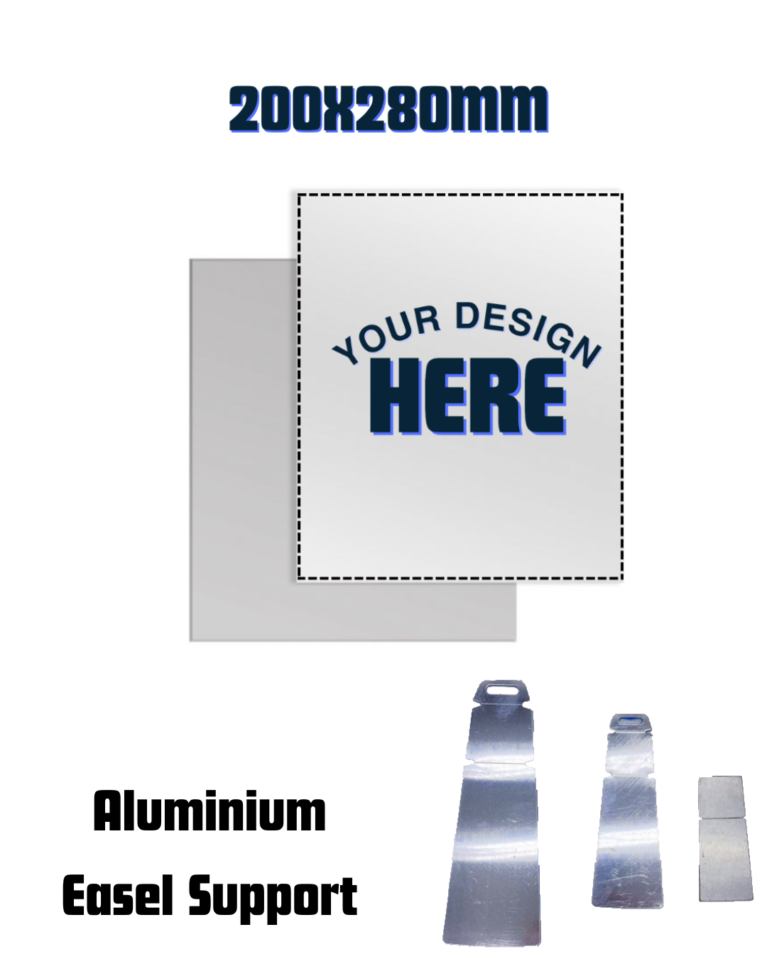Aluminium Metal Sheet with Stand