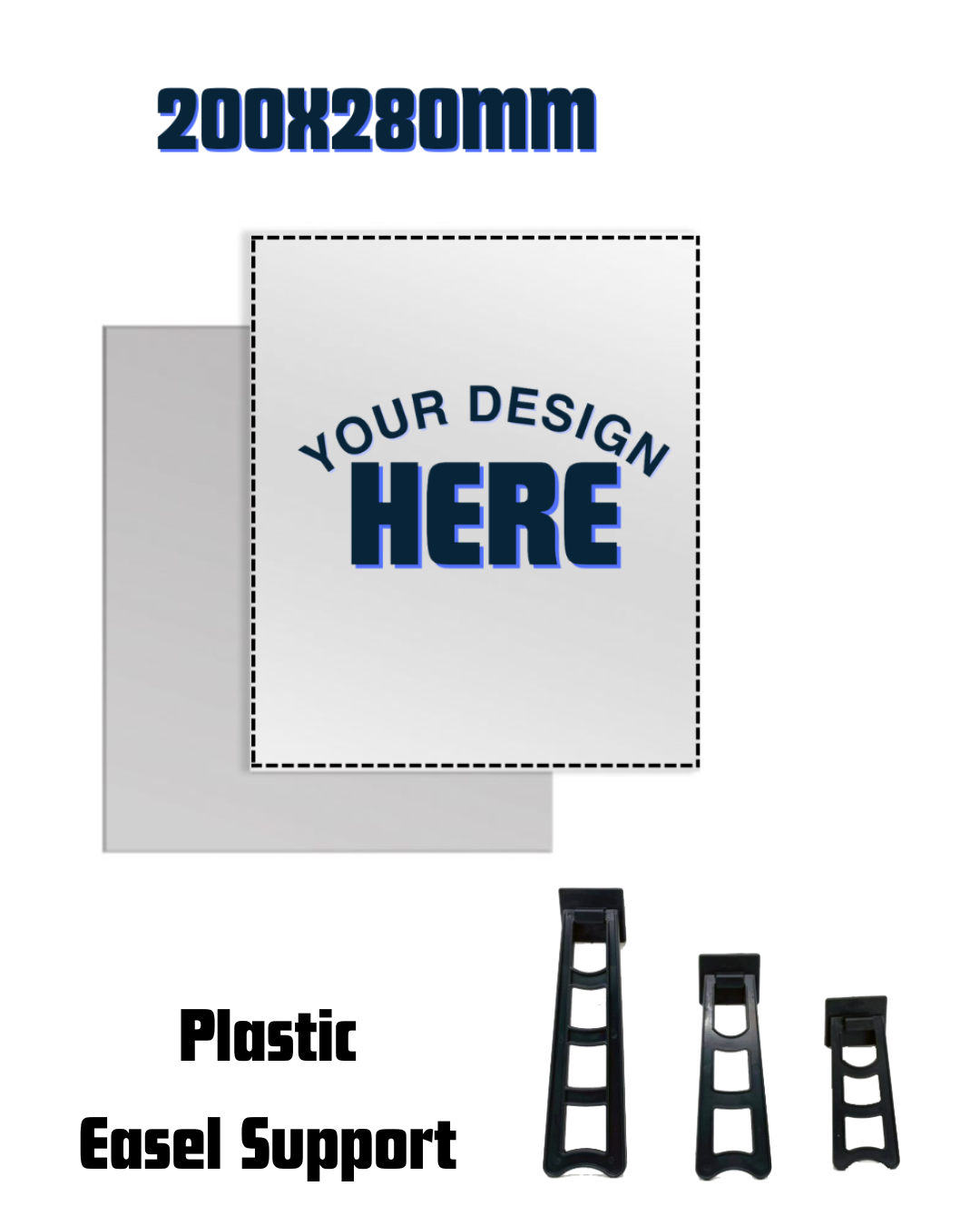 Aluminium Metal Sheet with Stand
