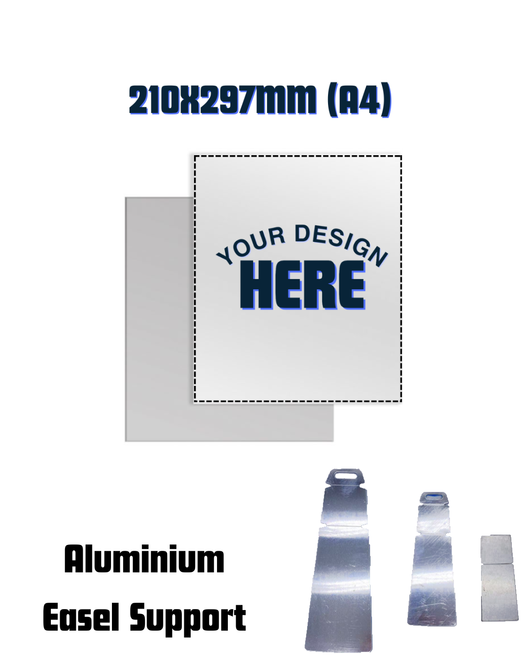 Aluminium Metal Sheet with Stand