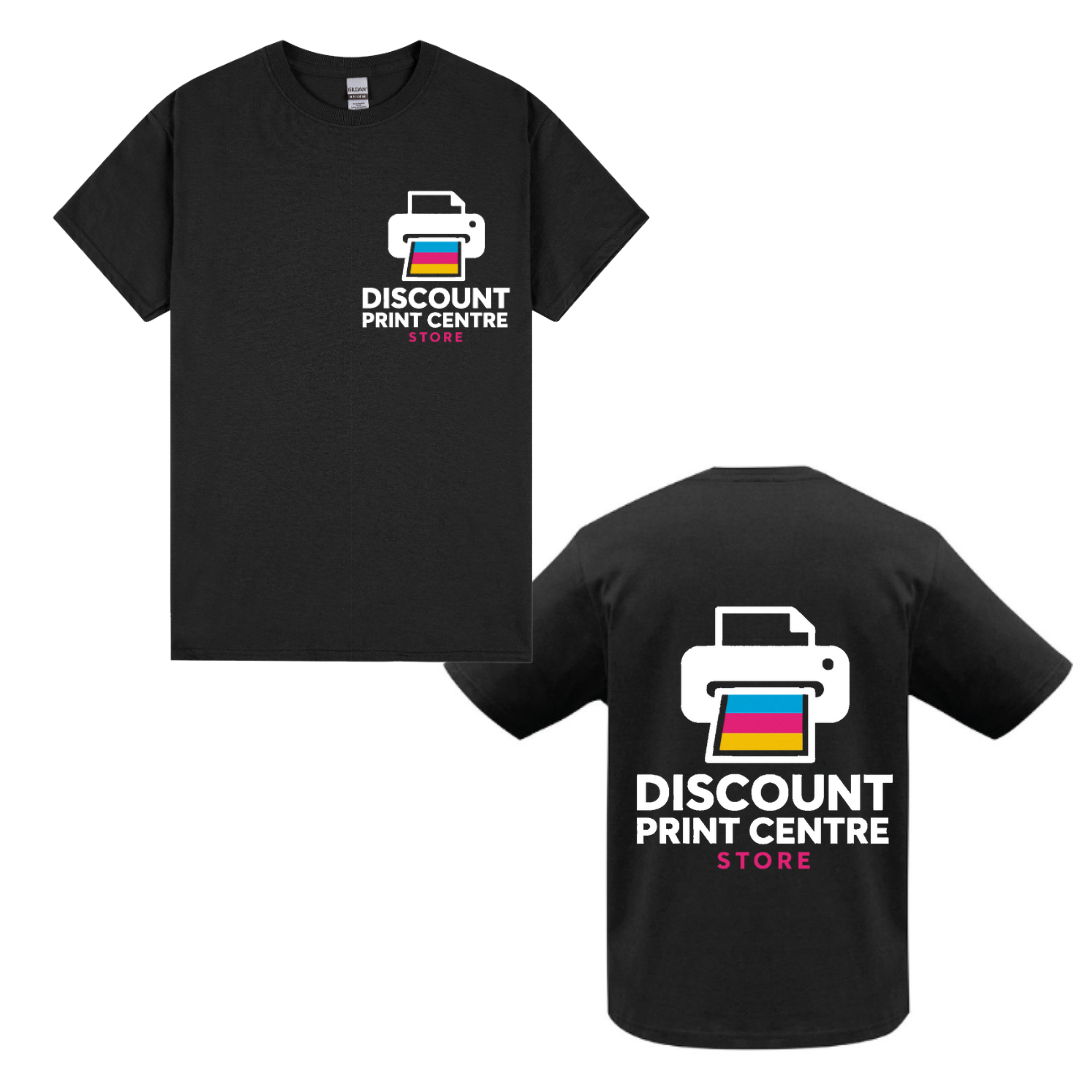 Cotton Short Sleeve T-Shirt Black
