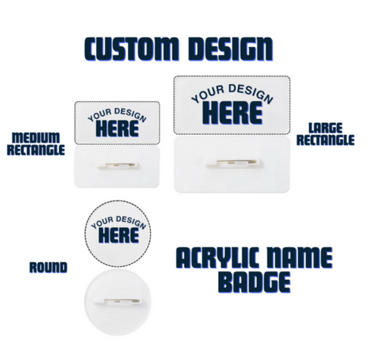 Acrylic Name Tag