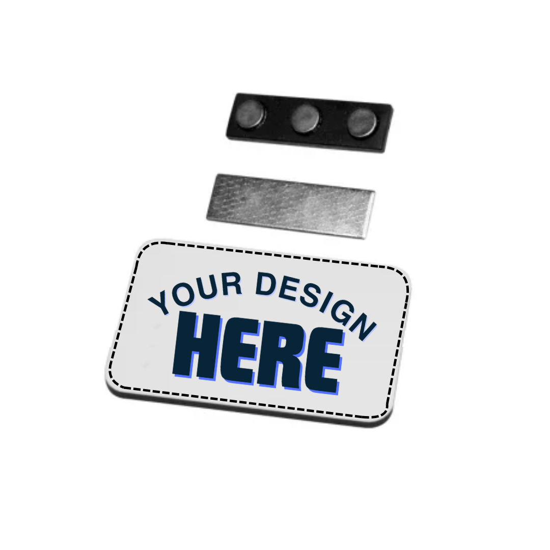 MDF Magnet Name Badge