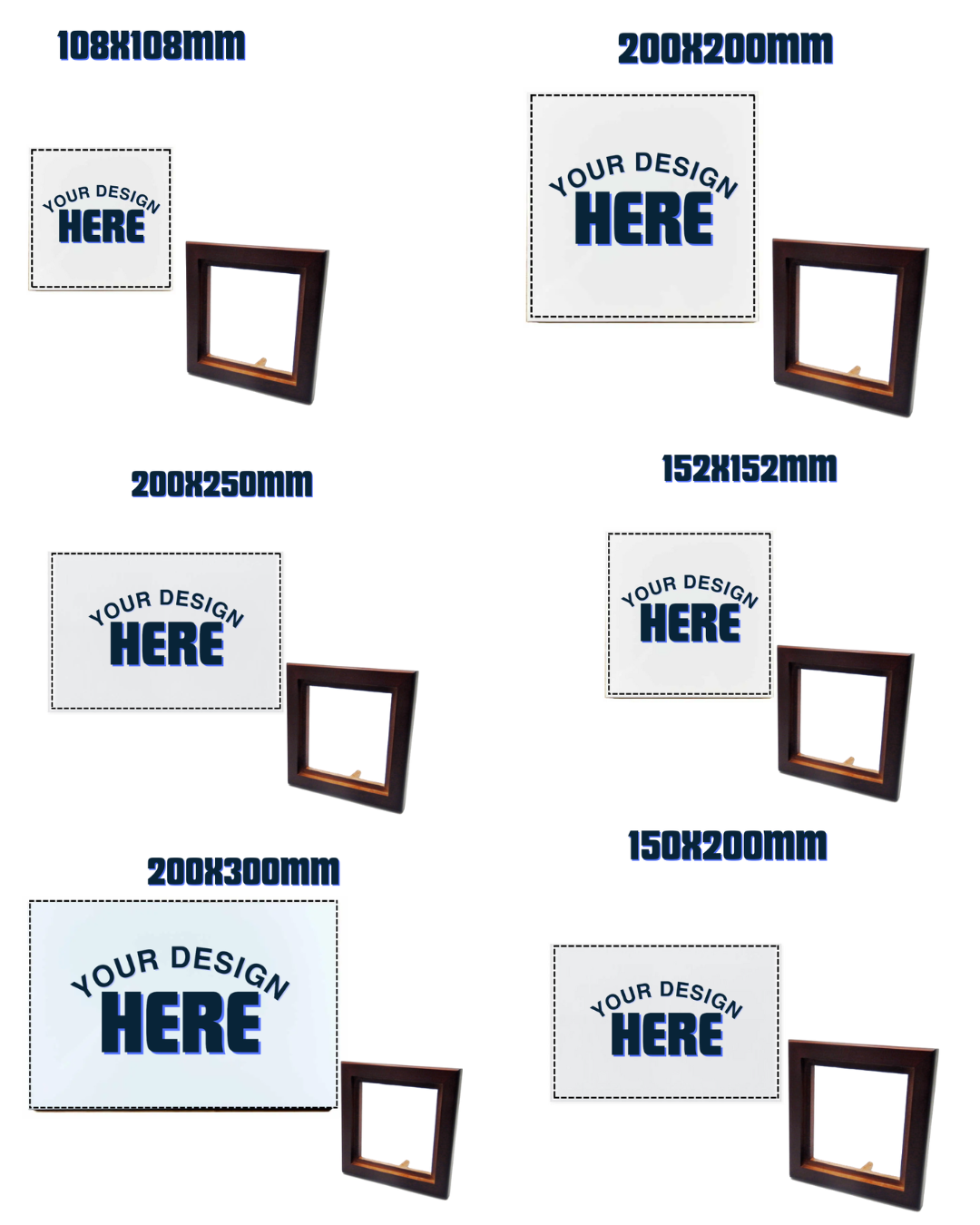 Tile with Frame